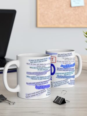 Urgent Dad Jokes - Ceramic Coffee Cup And Tea Cup - Unique Fathers Day Mug - 11oz/15oz - Perfect Gift for Dad